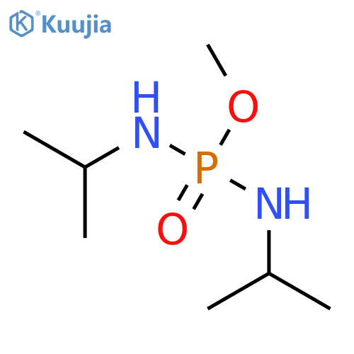 Phosphorodiamidicacid, N,N'-bis(1-methylethyl)-, methyl ester structure