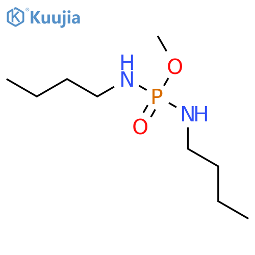 Phosphorodiamidic acid,N,N'-dibutyl-, methyl ester structure