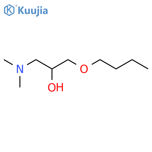 2-Propanol,1-butoxy-3-(dimethylamino)- structure