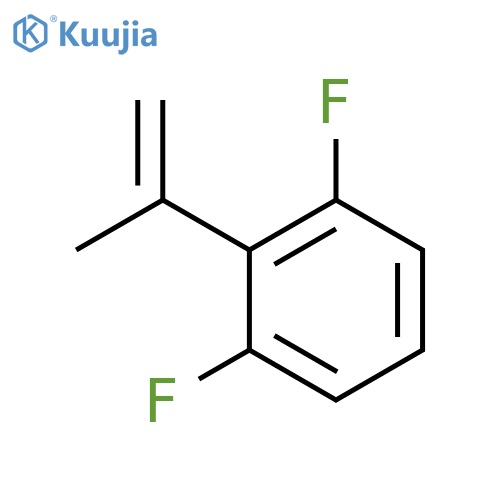 Benzene, 1,3-difluoro-2-(1-methylethenyl)- structure