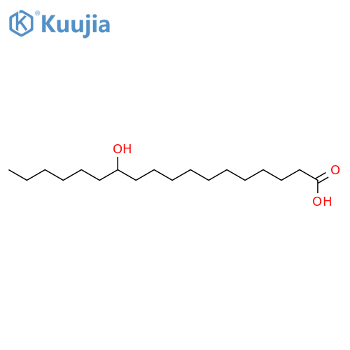 12-Hydroxyoctadecanoic acid structure