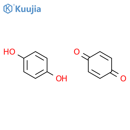 benzene-1,4-diol, cyclohexa-2,5-diene-1,4-dione structure