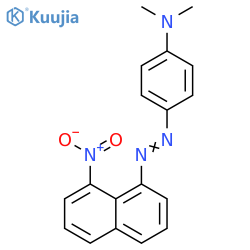 Benzenamine, N,N-dimethyl-4-[(8-nitro-1-naphthalenyl)azo]- structure
