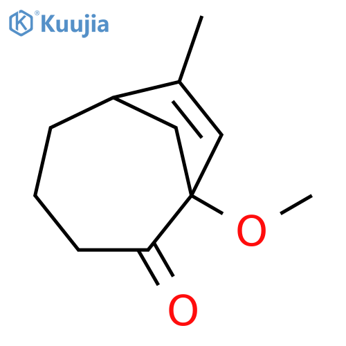 Bicyclo[4.2.1]non-7-en-2-one, 1-methoxy-7-methyl- structure