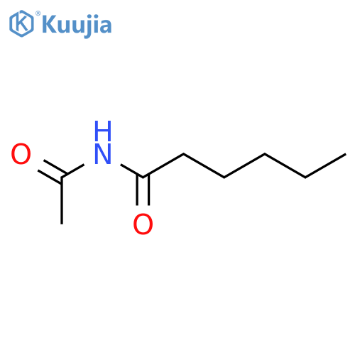 Hexanamide, N-acetyl- structure