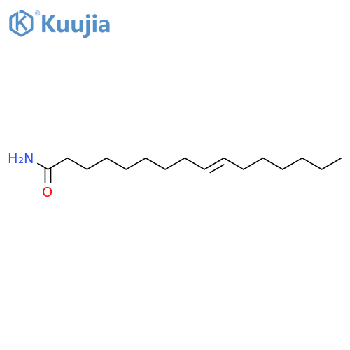 9-Hexadecenamide, (E)- structure