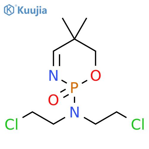 2H-1,3,2-Oxazaphosphorin-2-amine, N,N-bis(2-chloroethyl)-5,6-dihydro-5,5-dimethyl-, 2-oxide structure