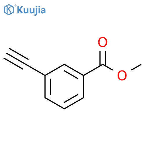 Methyl 3-ethynylbenzoate structure