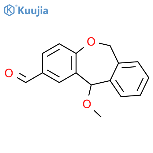 Dibenz[b,e]oxepin-2-carboxaldehyde, 6,11-dihydro-11-methoxy- structure