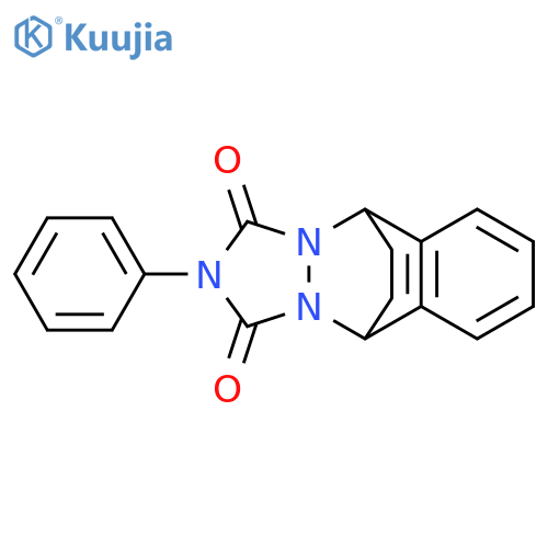 5,10-Etheno-1H-[1,2,4]triazolo[1,2-b]phthalazine-1,3(2H)-dione, 5,10-dihydro-2-phenyl- structure