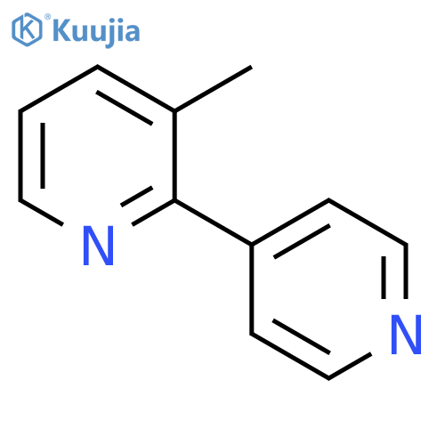 2,4'-Bipyridine, 3-methyl- structure