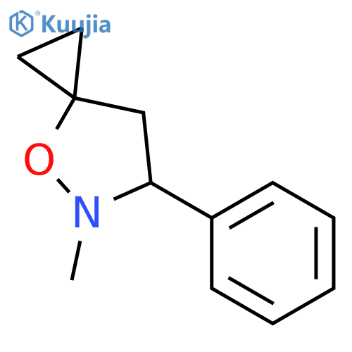 4-Oxa-5-azaspiro[2.4]heptane, 5-methyl-6-phenyl- structure