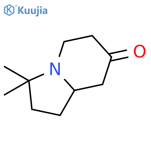 7(1H)-Indolizinone, hexahydro-3,3-dimethyl- structure