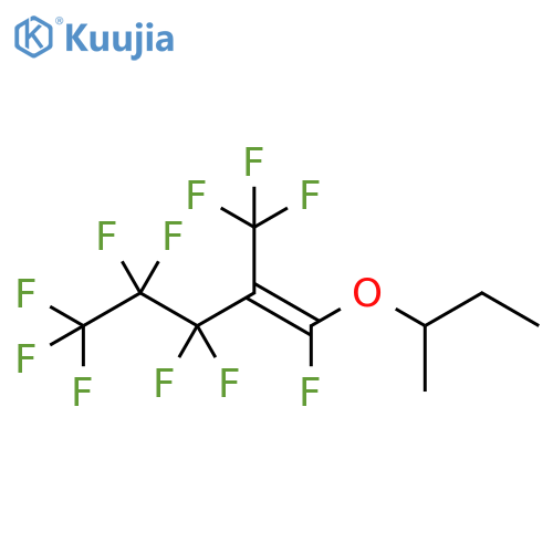 1-Pentene,1,3,3,4,4,5,5,5-octafluoro-1-(1-methylpropoxy)-2-(trifluoromethyl)-, (E)- structure