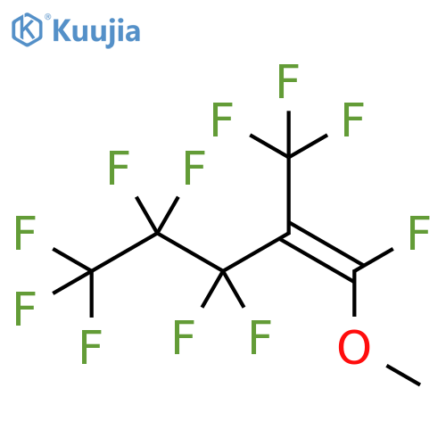 1-Pentene, 1,3,3,4,4,5,5,5-octafluoro-1-methoxy-2-(trifluoromethyl)-,(Z)- structure