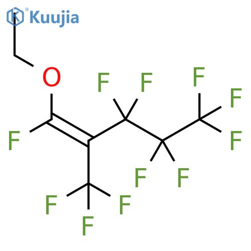 1-Pentene, 1-ethoxy-1,3,3,4,4,5,5,5-octafluoro-2-(trifluoromethyl)-, (Z)- structure