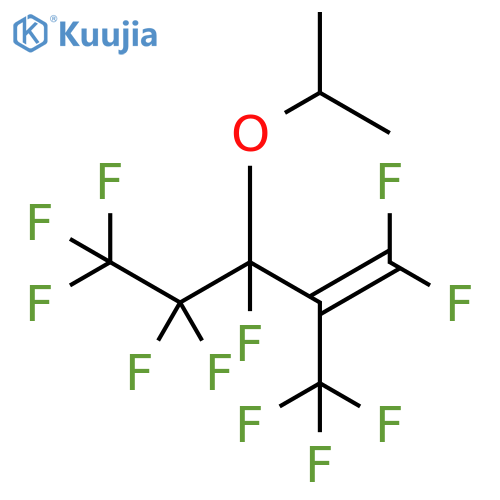 1-Pentene,1,1,3,4,4,5,5,5-octafluoro-3-(1-methylethoxy)-2-(trifluoromethyl)- structure
