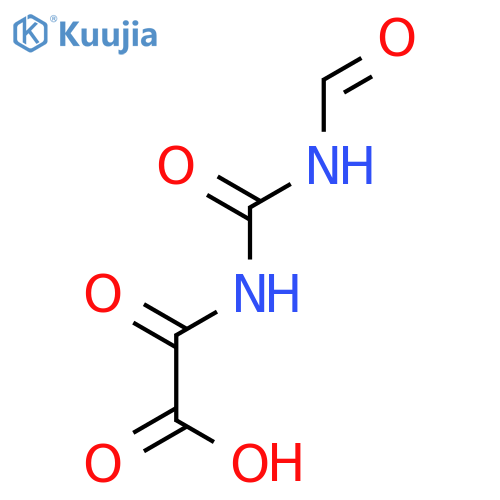 Acetic acid, [[(formylamino)carbonyl]amino]oxo- structure