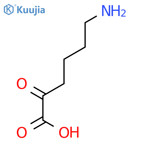 Hexanoic acid, 6-amino-2-oxo- structure