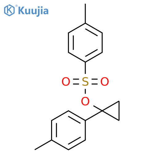 Cyclopropanol, 1-(4-methylphenyl)-, 4-methylbenzenesulfonate structure