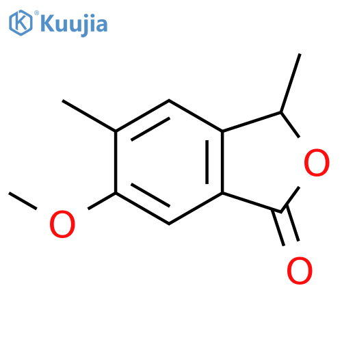 1(3H)-Isobenzofuranone, 6-methoxy-3,5-dimethyl- structure