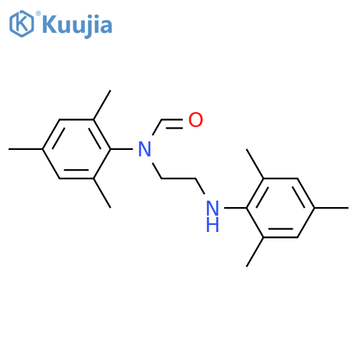 Formamide, N-(2,4,6-trimethylphenyl)-N-[2-[(2,4,6-trimethylphenyl)amino]ethyl]- structure