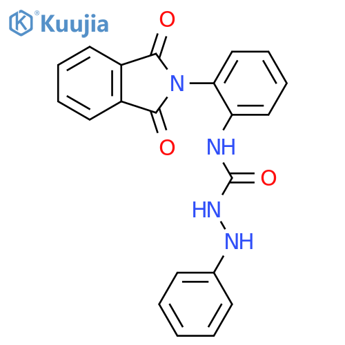 Hydrazinecarboxamide,N-[2-(1,3-dihydro-1,3-dioxo-2H-isoindol-2-yl)phenyl]-2-phenyl- structure