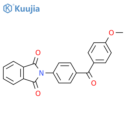 1H-Isoindole-1,3(2H)-dione, 2-[4-(4-methoxybenzoyl)phenyl]- structure