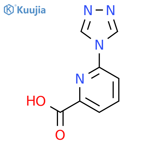 6-(4H-1,2,4-triazol-4-yl)-2-pyridinecarboxylic Acid structure