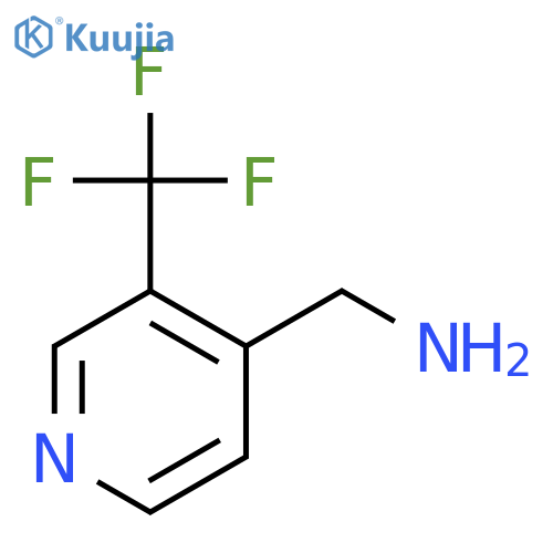 3-(trifluoromethyl)pyridin-4-ylmethanamine structure