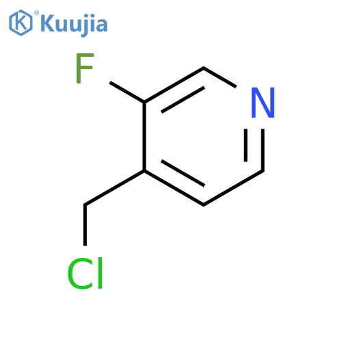 4-(Chloromethyl)-3-fluoropyridine structure