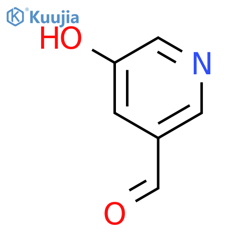 5-Hydroxynicotinaldehyde structure