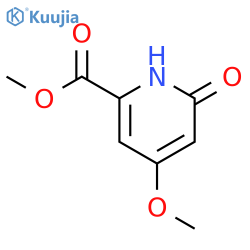 Methyl 4-methoxy-6-oxo-1h-pyridine-2-carboxylate structure