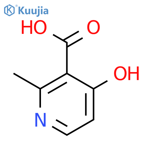 4-Hydroxy-2-methylnicotinic acid structure