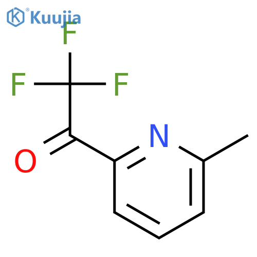 2,2,2-trifluoro-1-(6-methylpyridin-2-yl)ethan-1-one structure