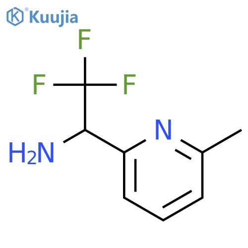 2,2,2-trifluoro-1-(6-methylpyridin-2-yl)ethan-1-amine structure