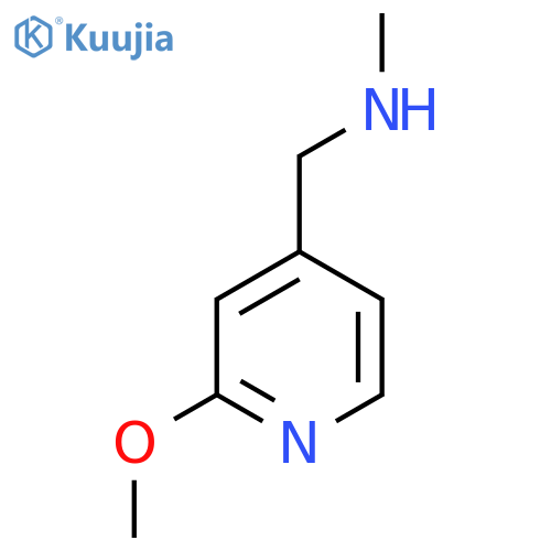 (2-methoxypyridin-4-yl)methyl(methyl)amine structure