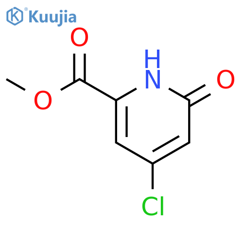 METHYL 4-CHLORO-6-HYDROXYPICOLINATE structure