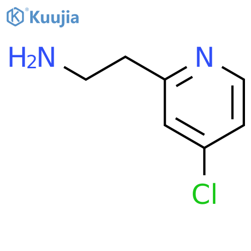 2-(4-chloropyridin-2-yl)ethan-1-amine structure