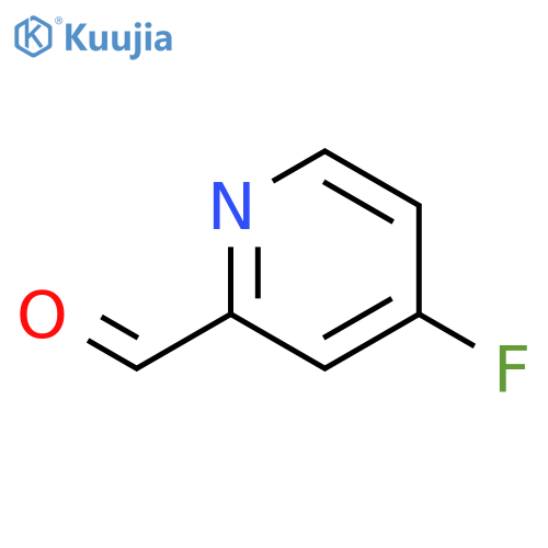 4-fluoropyridine-2-carbaldehyde structure