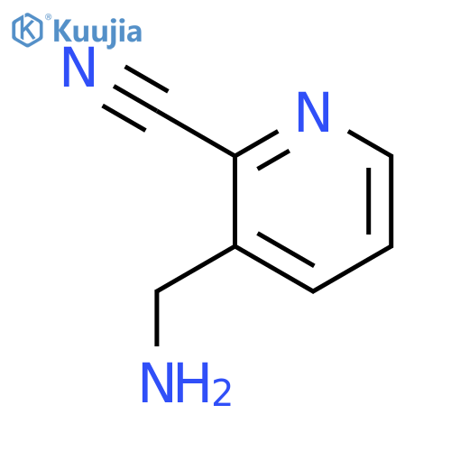 3-(Aminomethyl)picolinonitrile structure
