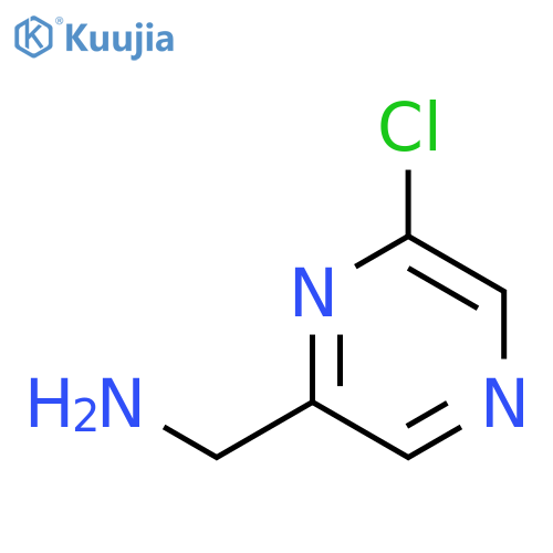 (6-Chloropyrazin-2-yl)methanamine structure