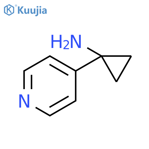 1-(pyridin-4-yl)cyclopropan-1-amine structure