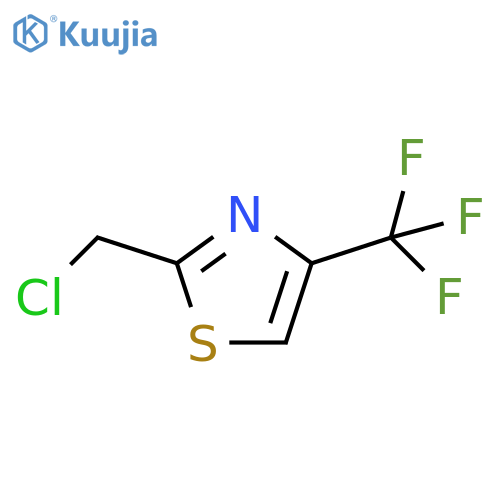 2-Chloromethyl-4-trifluoromethyl-thiazole structure