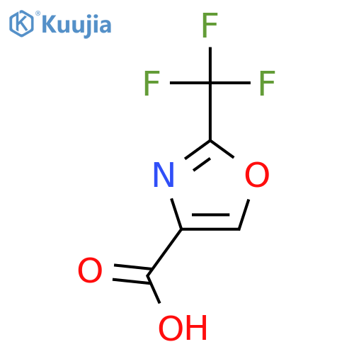 2-(Trifluoromethyl)-1,3-oxazole-4-carboxylic Acid structure