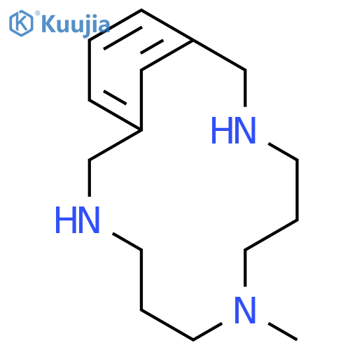 3,7,11-Triazabicyclo[11.3.1]heptadeca-1(17),13,15-triene, 7-methyl- structure