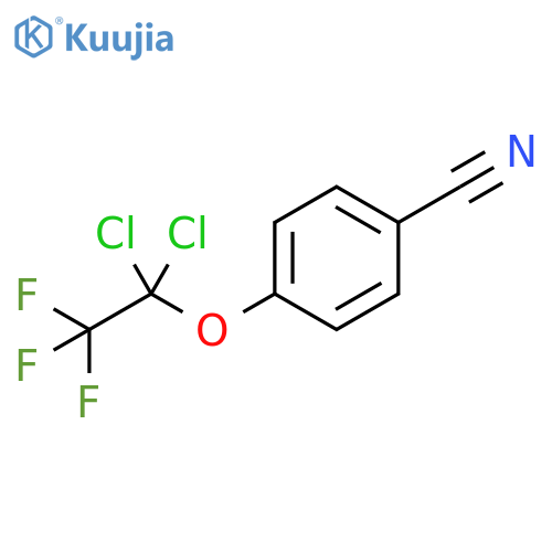 Benzonitrile, 4-(1,1-dichloro-2,2,2-trifluoroethoxy)- structure