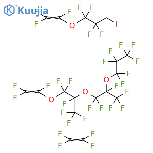 1-[1-[Difluoro[(trifluoroethenyl)oxy]methyl]-1,2,2,2-tetrafluoroethoxy]-1,1,2,3,3,3-hexafluoro-2-(heptafluoropropoxy)propane polymer with tetrafluoroethene and 1,1,2,2-tetrafluoro-3-iodo-1-[(trifluoroethenyl)oxy]propane structure