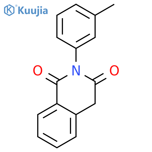 2-(3-Methylphenyl)-1,2,3,4-tetrahydroisoquinoline-1,3-dione structure