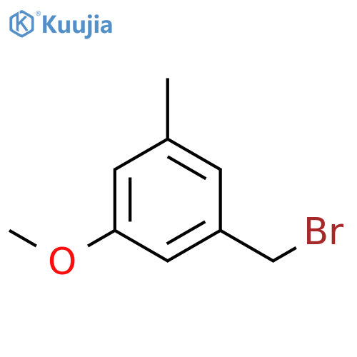 1-(Bromomethyl)-3-methoxy-5-methylbenzene structure